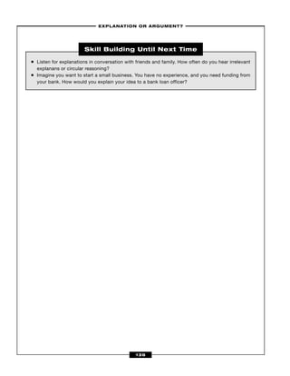 Critical Thinking Skills Success