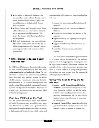 Critical Thinking Skills Success