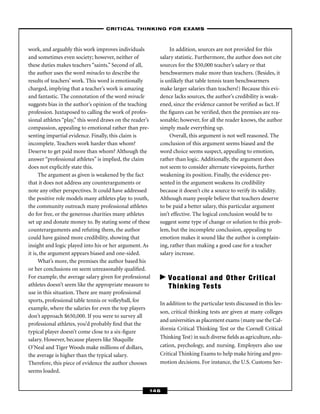 Critical Thinking Skills Success