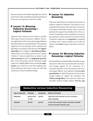 Critical Thinking Skills Success