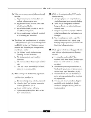 Critical Thinking Skills Success