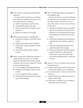 Critical Thinking Skills Success