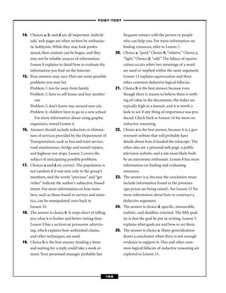 Critical Thinking Skills Success