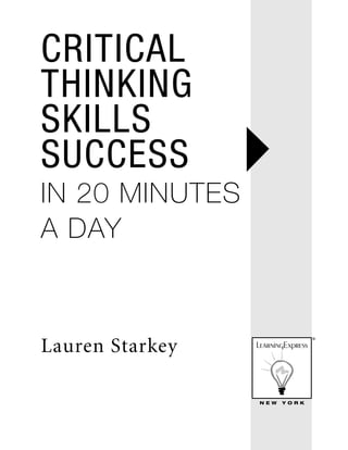 Critical Thinking Skills Success