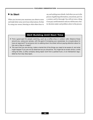 Critical Thinking Skills Success