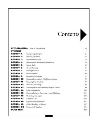 Critical Thinking Skills Success