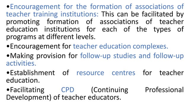 critical analysis of various teacher education in india