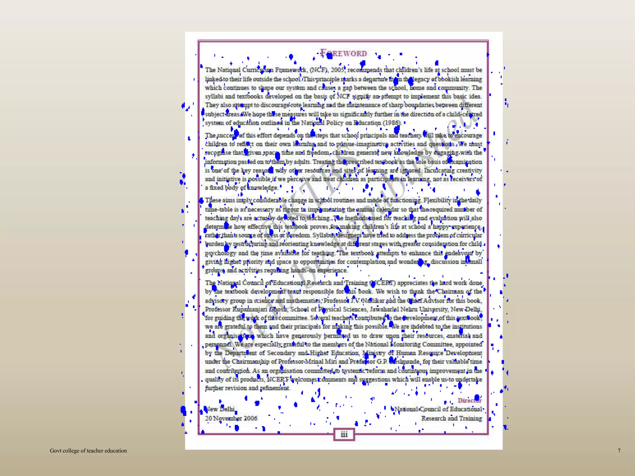 7Govt college of teacher education
 