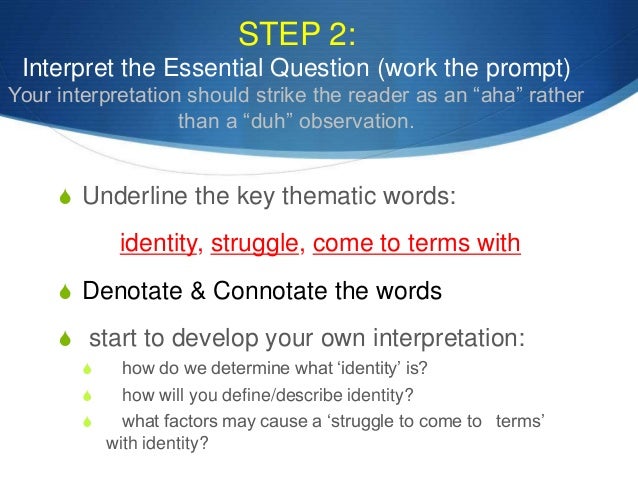 Analytical essay prompts