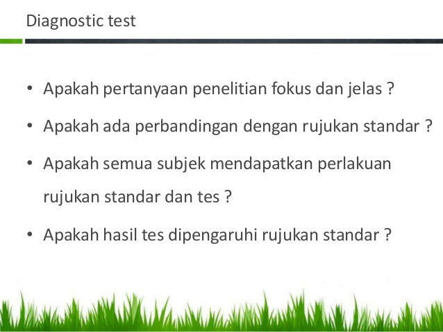 Critical appraisal