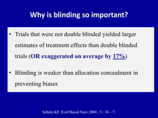 Critical appraisal of randomized clinical trials | PPTX