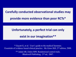 Critical appraisal of randomized clinical trials | PPTX