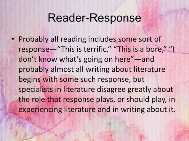 Critical Approaches Types Of Literary Criticism PPT
