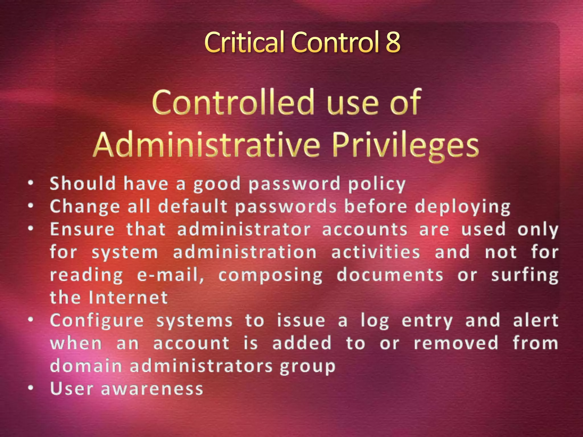 Ensure all wireless traffic leverages at least AES encryption used with at least WPA2 protection
