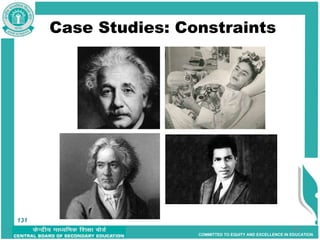 COMMITTED TO EQUITY AND EXCELLENCE IN EDUCATION
Case Studies: Constraints
131
131
 