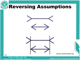 COMMITTED TO EQUITY AND EXCELLENCE IN EDUCATION
Reversing Assumptions
135
source: illusionsindex.org
135
 