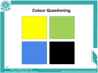 COMMITTED TO EQUITY AND EXCELLENCE IN EDUCATION
151
Colour Questioning
151
 