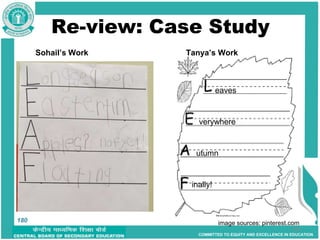 COMMITTED TO EQUITY AND EXCELLENCE IN EDUCATION
180
Re-view: Case Study
eaves
verywhere
utumn
inally!
Sohail’s Work Tanya’s Work
image sources: pinterest.com
180
 