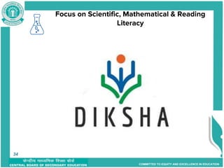 COMMITTED TO EQUITY AND EXCELLENCE IN EDUCATION
Focus on Scientific, Mathematical & Reading
Literacy
34
34
 