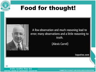 COMMITTED TO EQUITY AND EXCELLENCE IN EDUCATION
Food for thought!
35
35
 