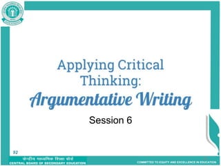 COMMITTED TO EQUITY AND EXCELLENCE IN EDUCATION
92
Session 6
92
 