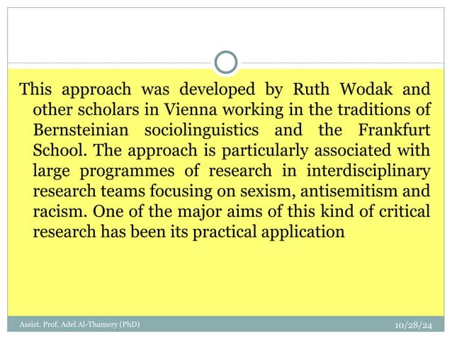 CRITICAL DISCOURSE ANALYSIS IN APPLIED LINGUISTICS visual data 3