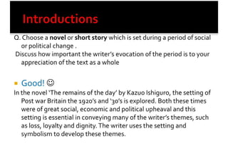 Critical Essay Introductions