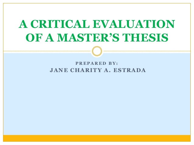 How to critically review and write a dissertation?