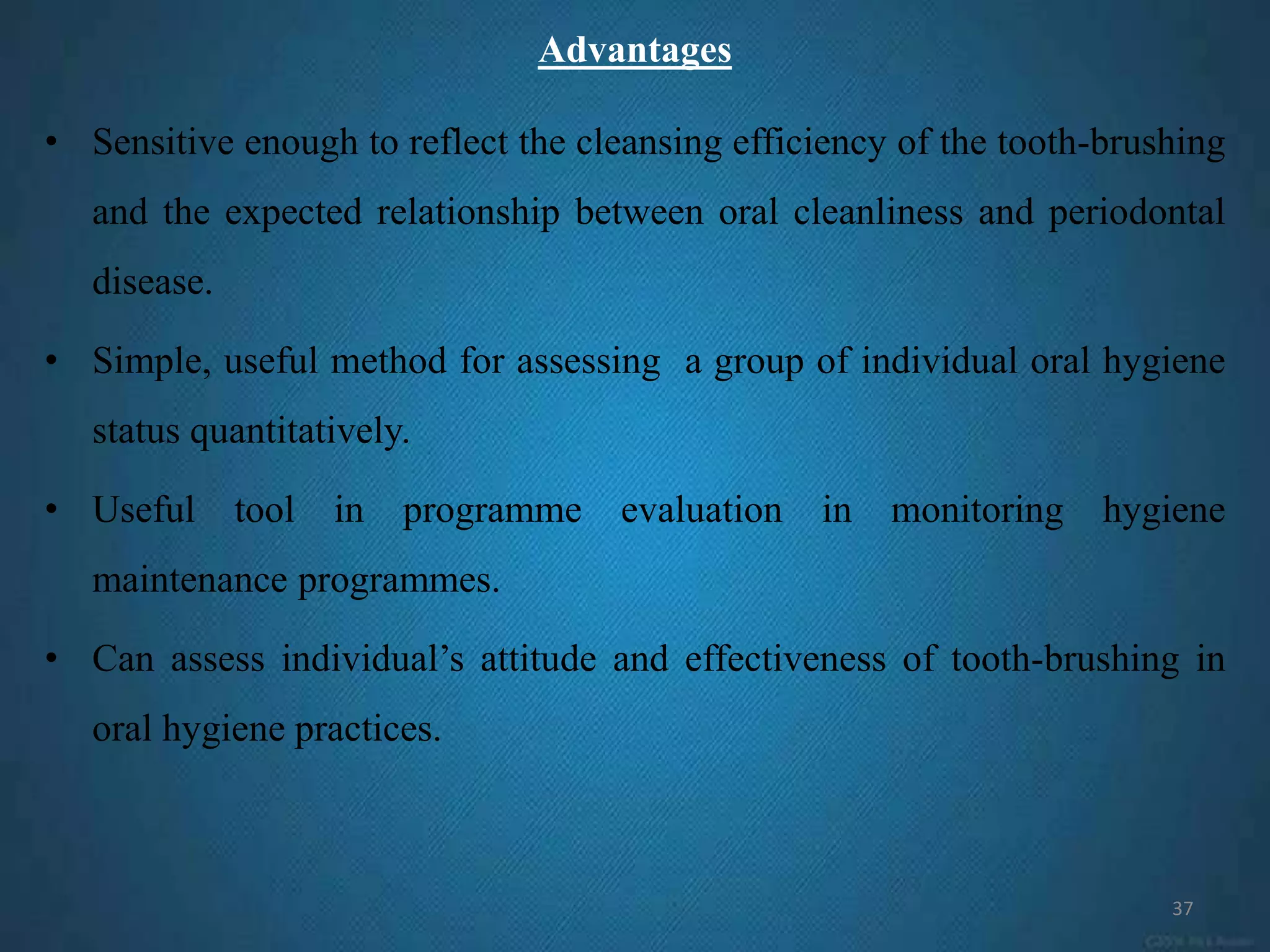 Critical evaluation of dental indices | PPTX