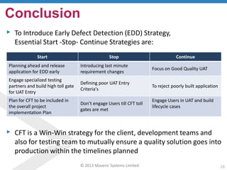 Critical functionality testing | PDF