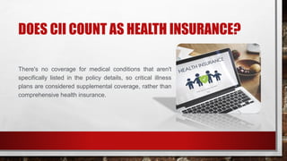 Critical illness insurance | PDF