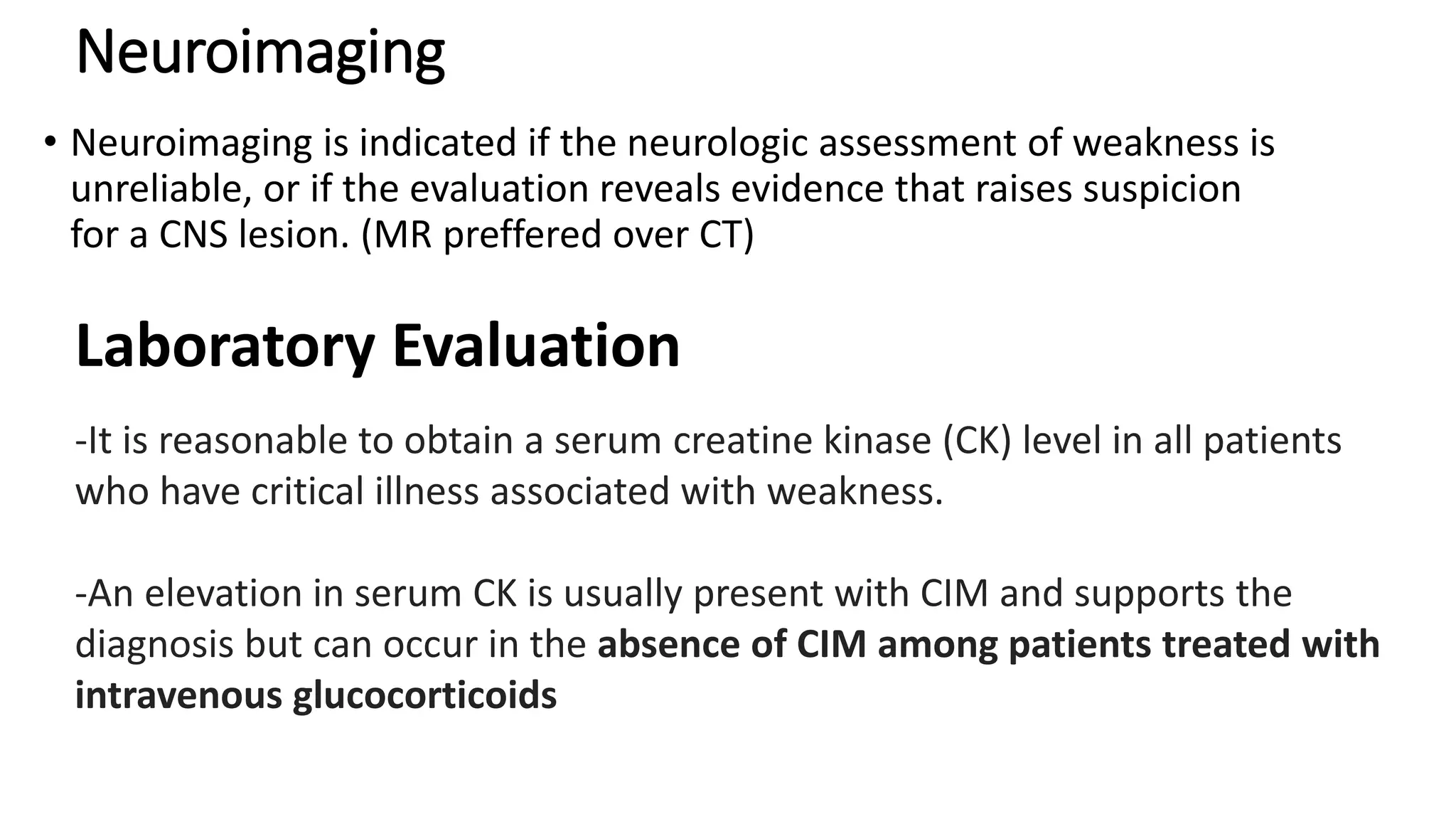 Critical Illness Neuropathy & Myopathy | PPTX