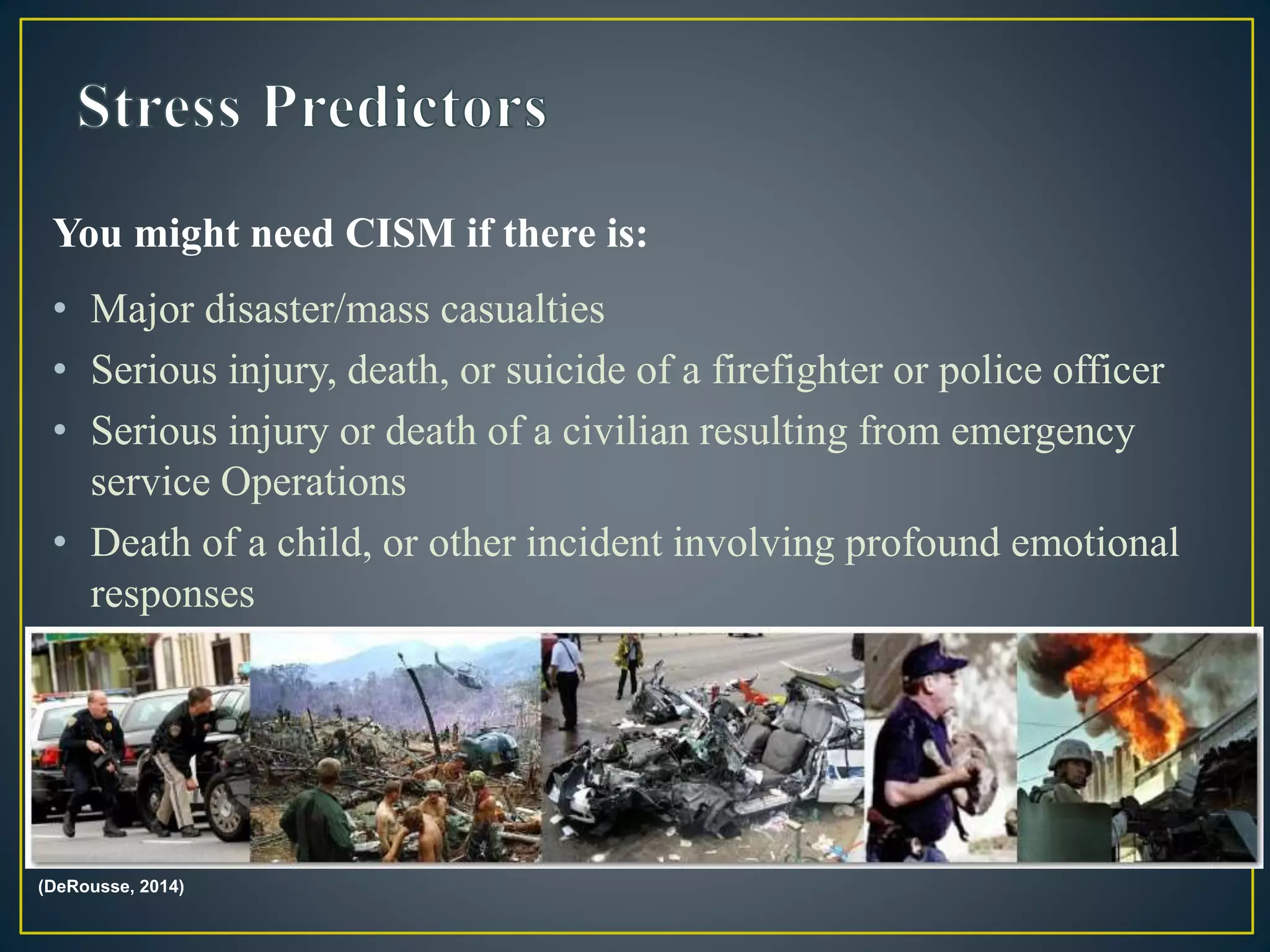Critical Incident Stress Management | PPTX