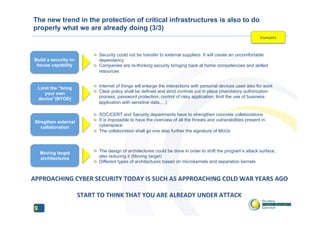 Critical Infrastructure and Cyber Security: trends and challenges | PDF