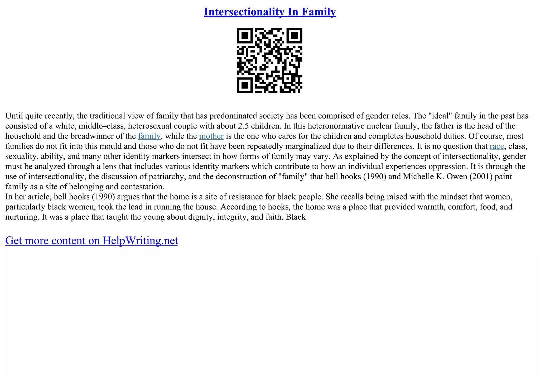 Critical Intersectionality | PDF