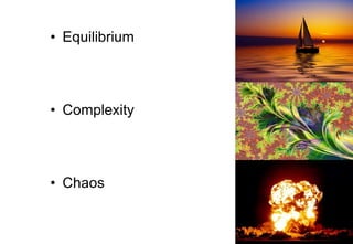 Equilibrium Complexity Chaos 