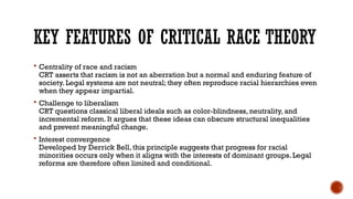 Critical Legal Studies, Feminist Legal Theory, and Critical Race Theory ...
