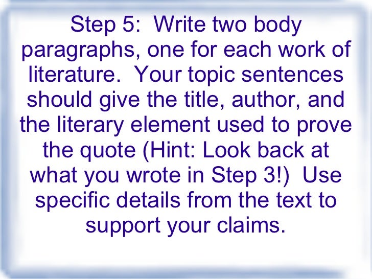Easy steps writing compare contrast essay