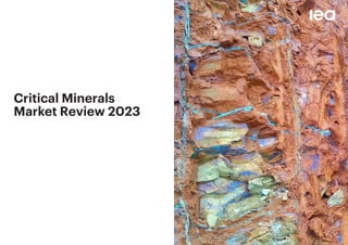 Critical Minerals
Market Review 2023
 