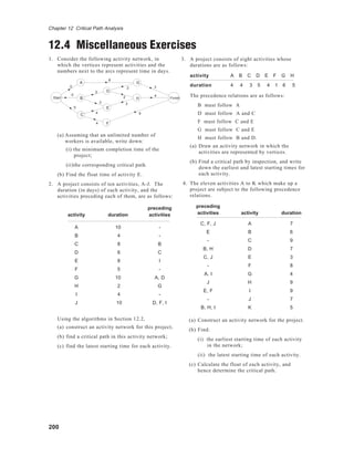 Critical path analysis | PDF
