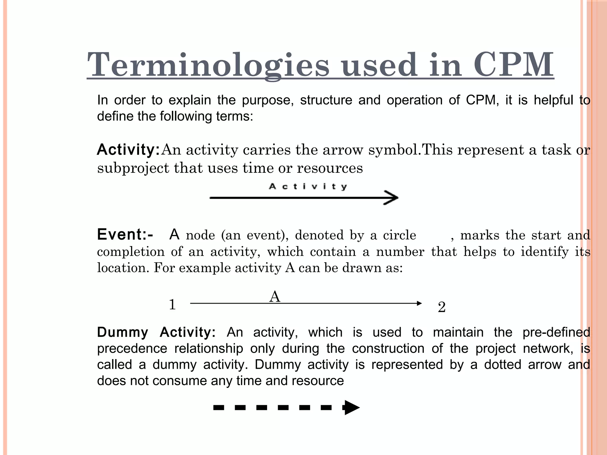 Critical path method | ODP