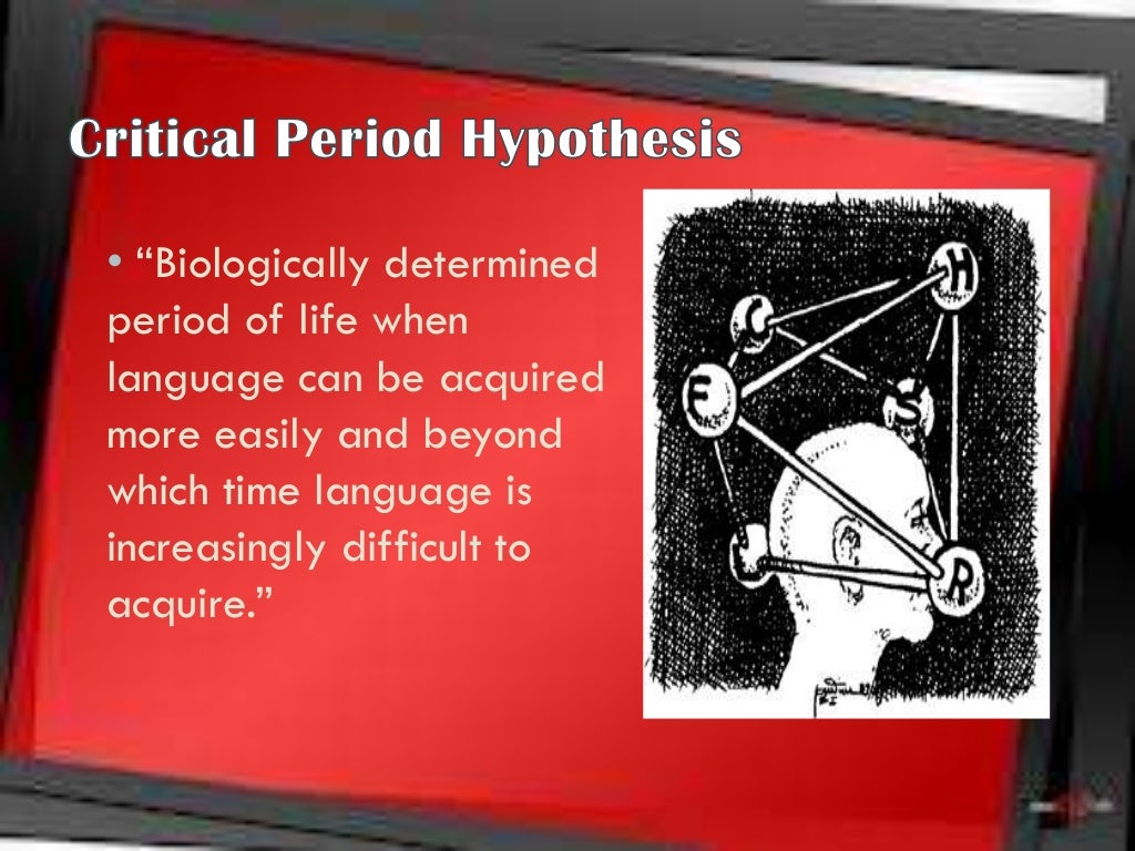 what is critical hypothesis