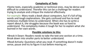 CRITICAL READING powerpoint.pptx. safe.secure | PPTX