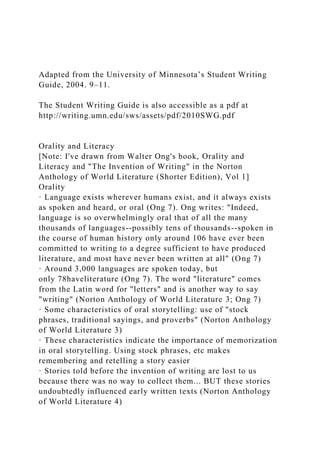 Critical Reading StrategiesThe University of Minnesota published.docx