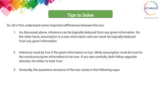 Critical Reasoning.pptx for students of final year | PPTX