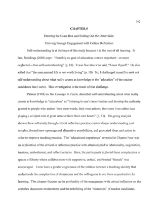 Critical reflection1