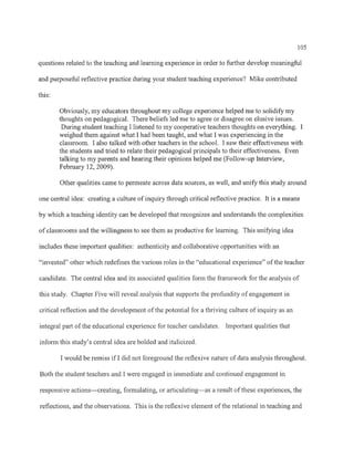 Critical reflection1