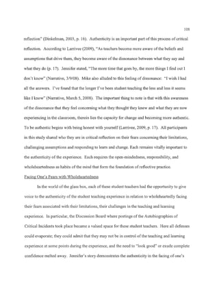 Critical reflection1