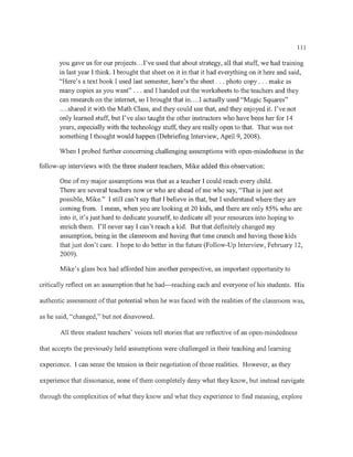 Critical reflection1