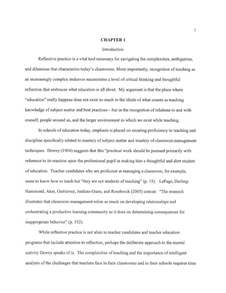 Critical reflection1